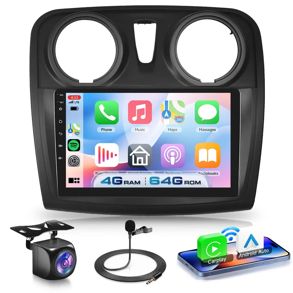 vechtel-autoradio-sandero-2-9-4-64g-android-15-carplay image 1