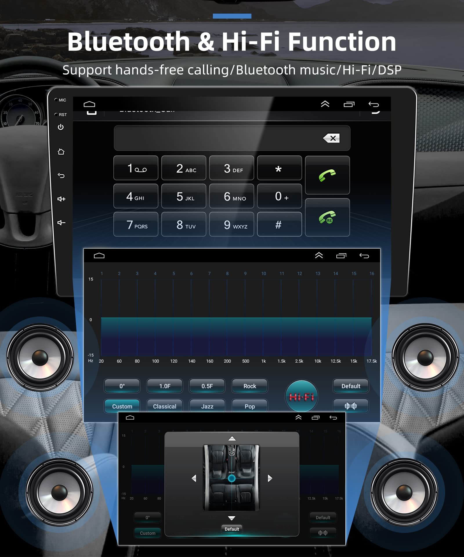 podofo-android-autoradio-nissan-qashqai-10-1-1-16g image 6