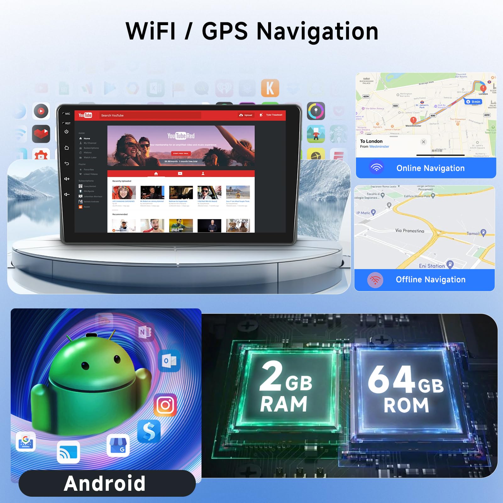 vechtel-autoradio-fiat-panda-2003-2012-9-pouces-android-2-64g image 5