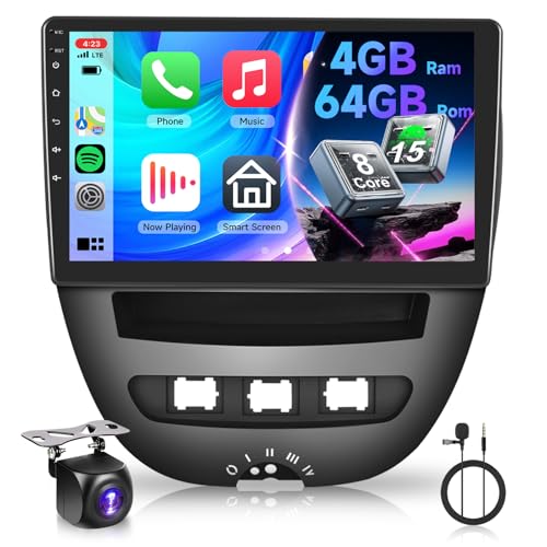 vechtel-aygo-107-c1-autoradio-10-1-pouces-4-64g-carplay image 8