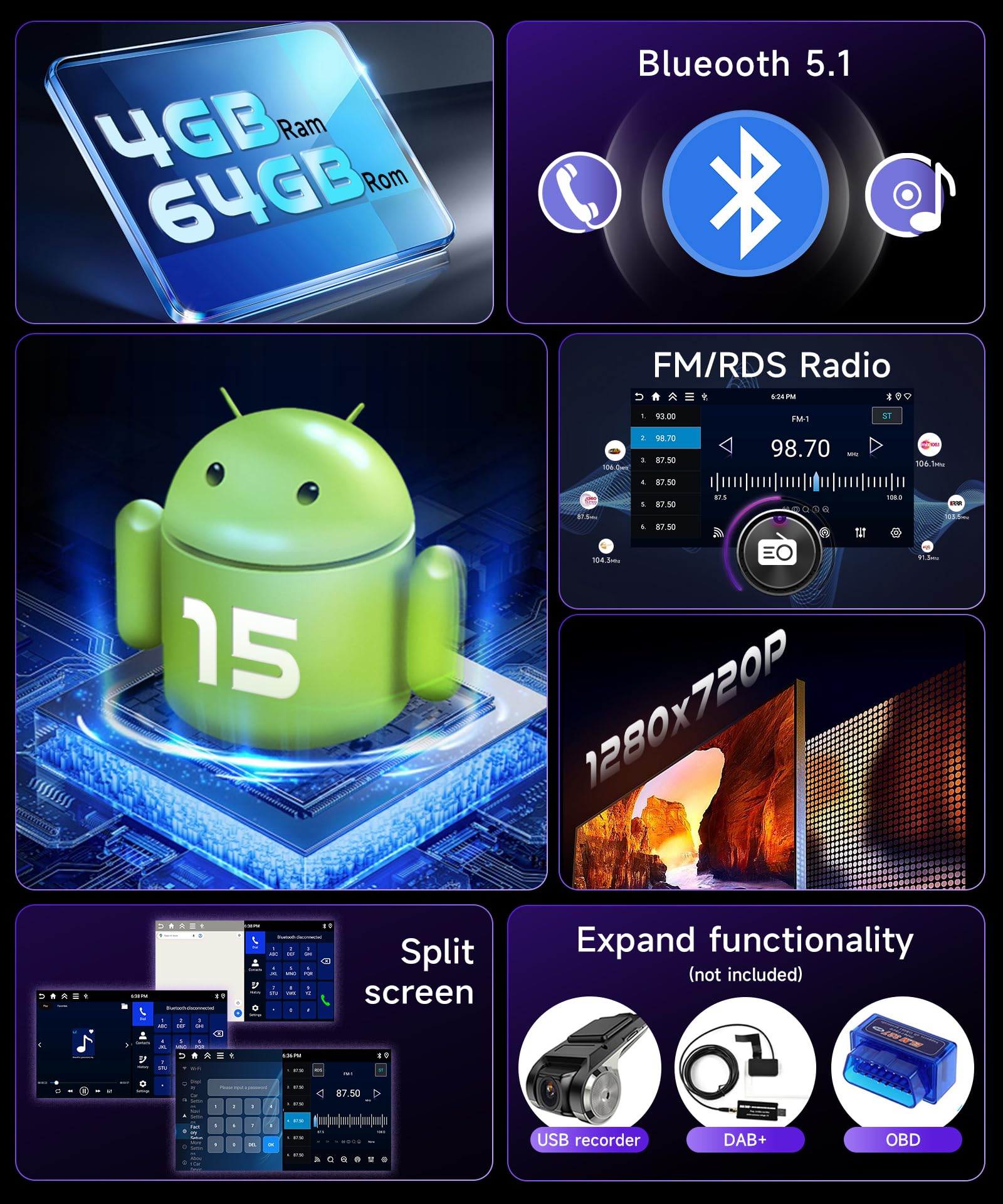 podofo-android-car-radio-suzuki-swift-2003-2010-10-1-pouces-4-64go image 6