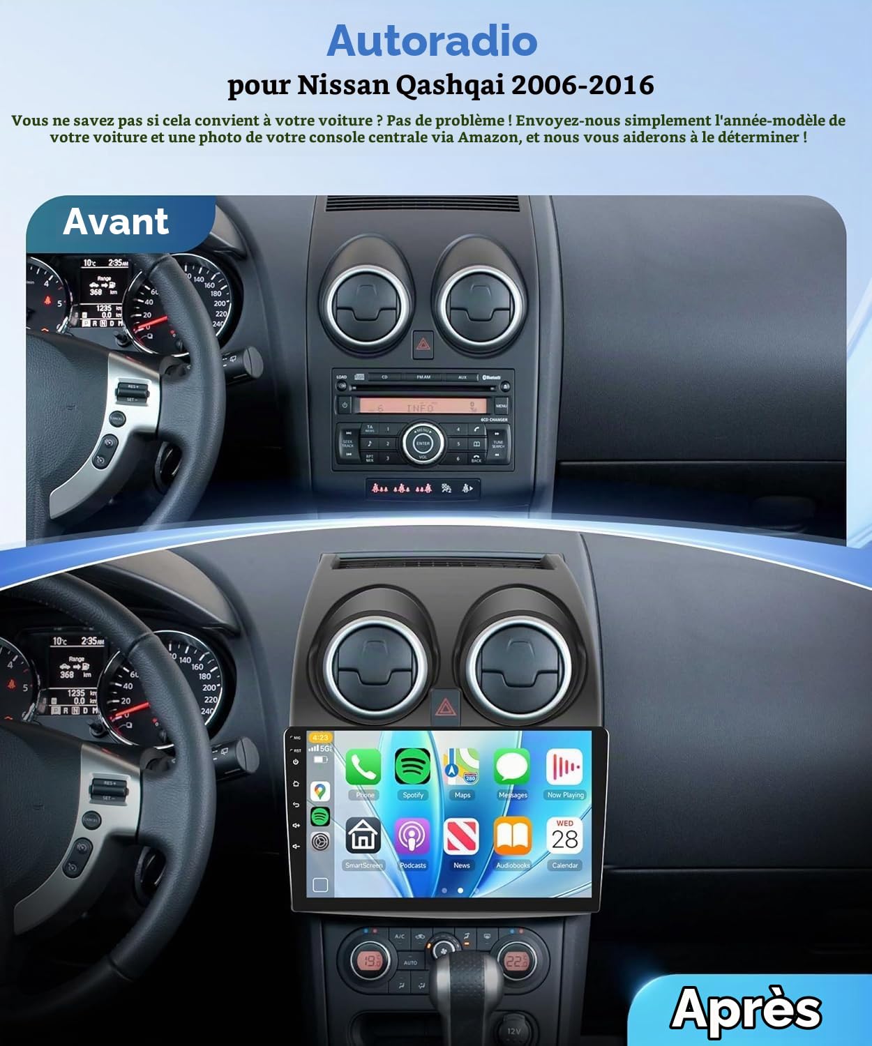 vechtel-autoradio-qashqai-j10-9-pouces-android-15-2-64g image 2