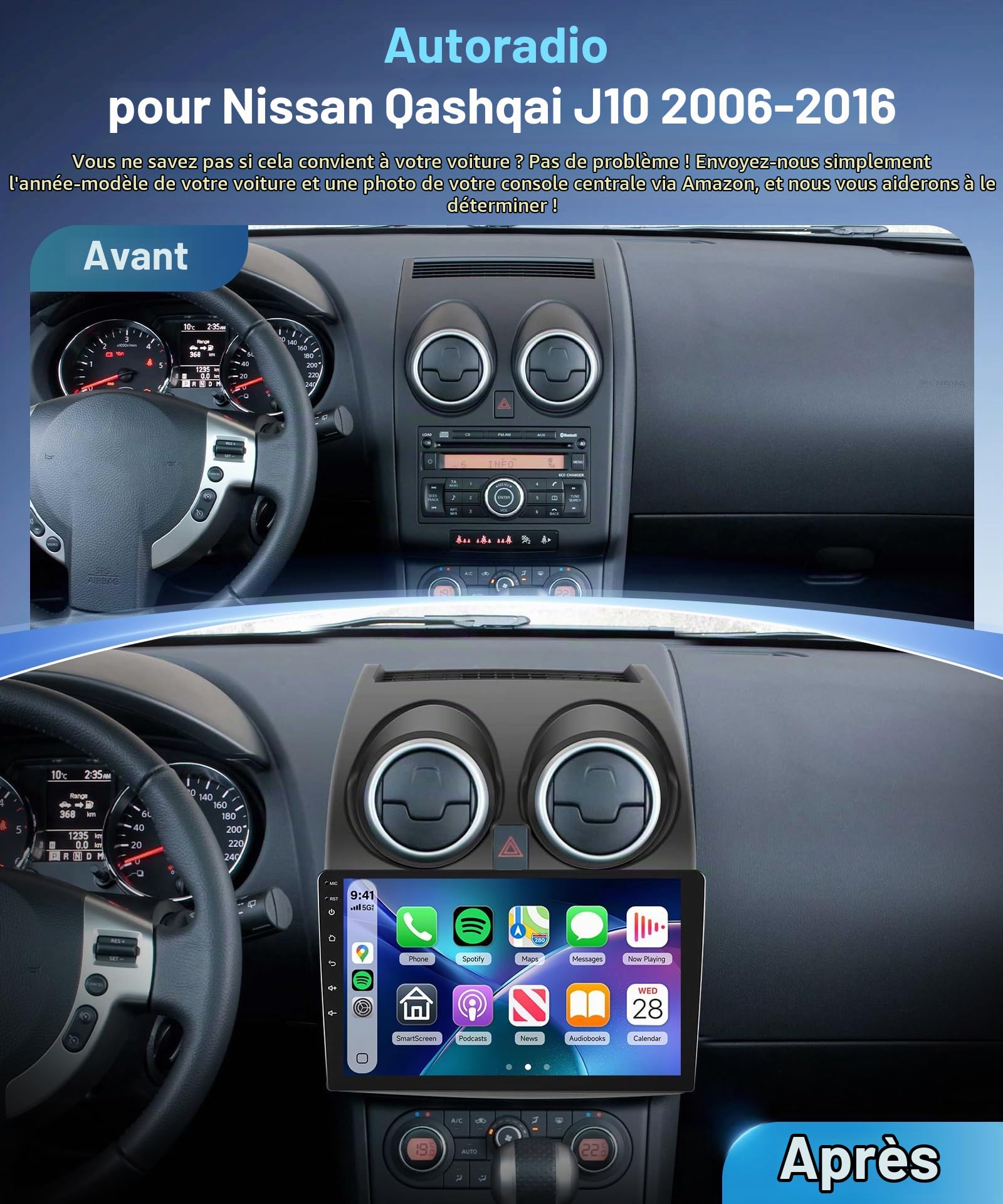 vechtel-autoradio-qashqai-j10-9-pouces-8-core-4-64gb image 2