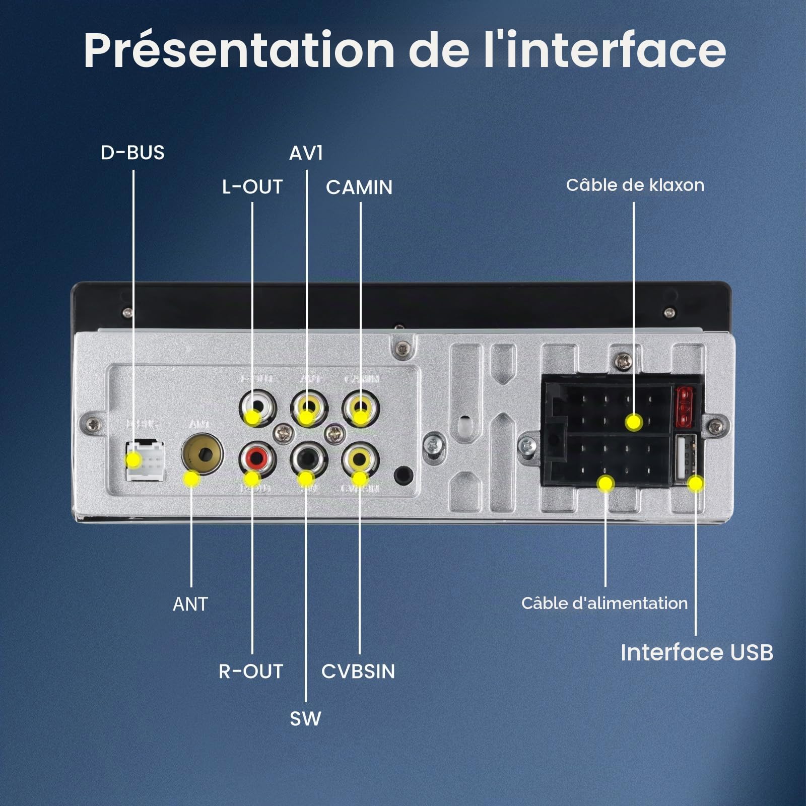 vechtel-autoradio-1-din-6-9-tactile-carplay-sans-fil-cam-ra image 7