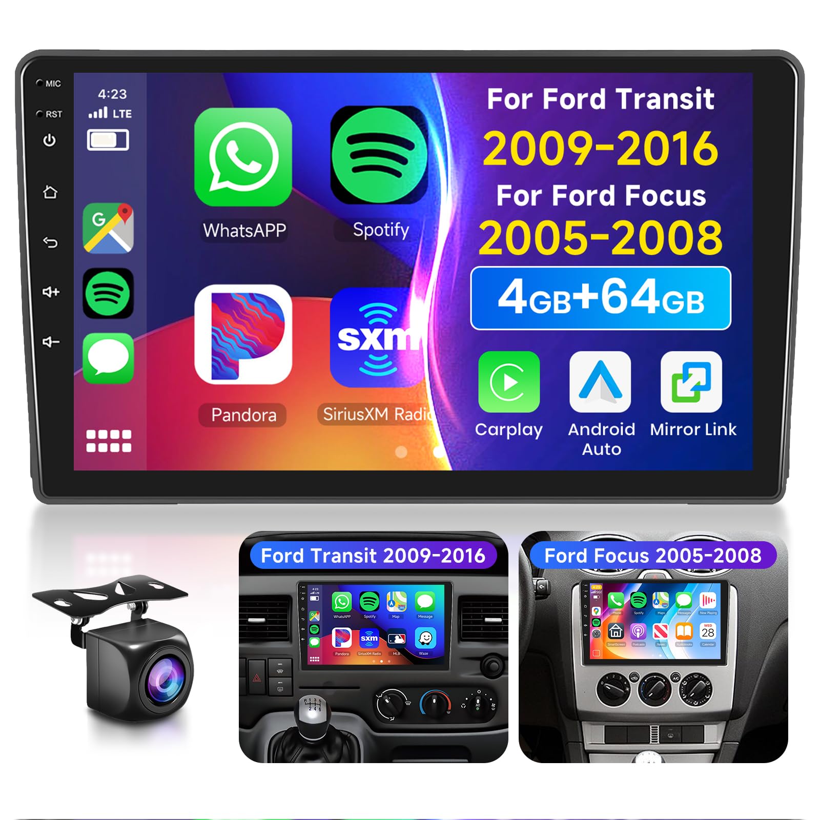 vechtel-autoradio-transit-focus-9-android-13-4-64g-dsp image 1