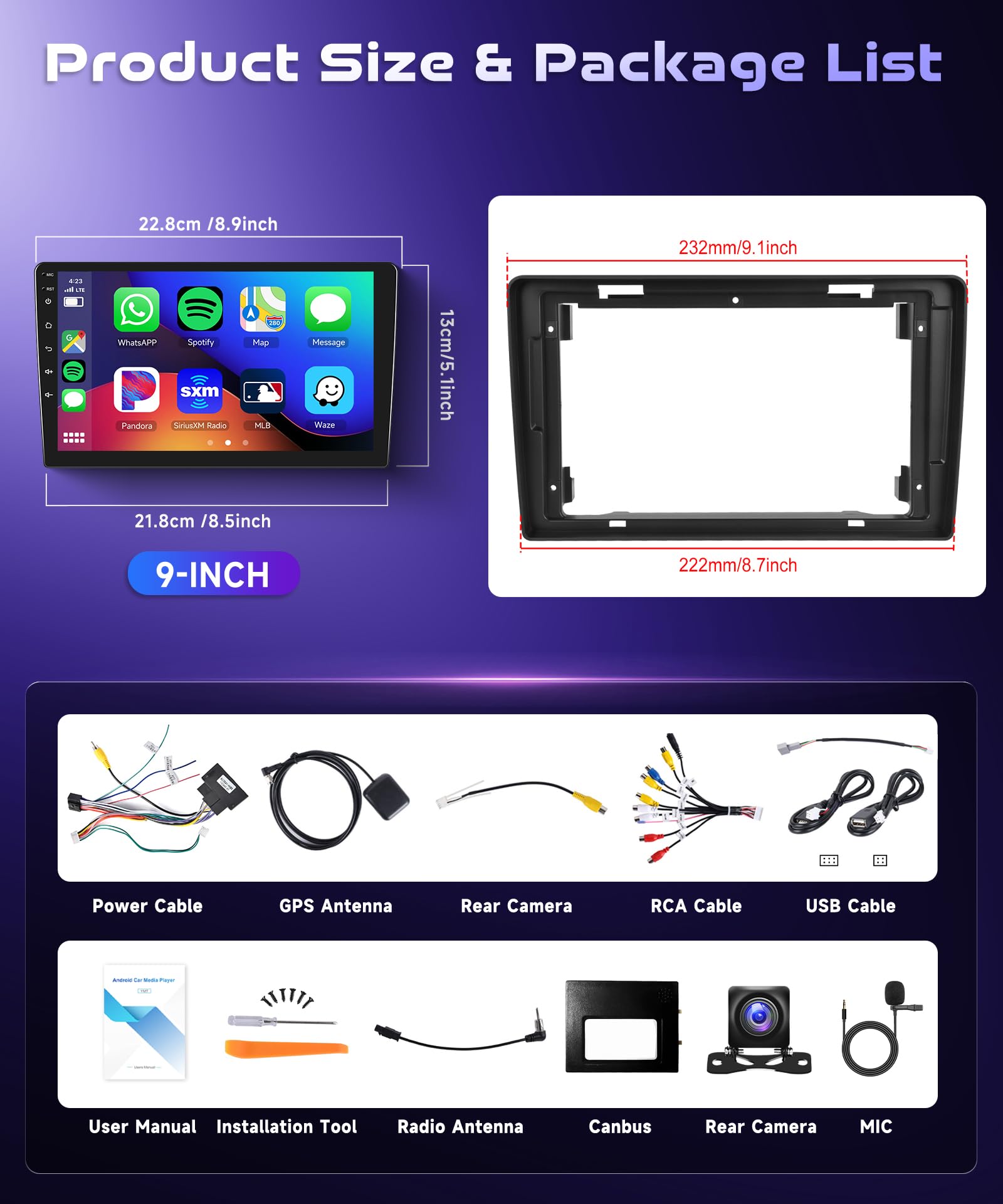 vechtel-autoradio-berlingo-partner-9-pouces-4g-64g-carplay image 7