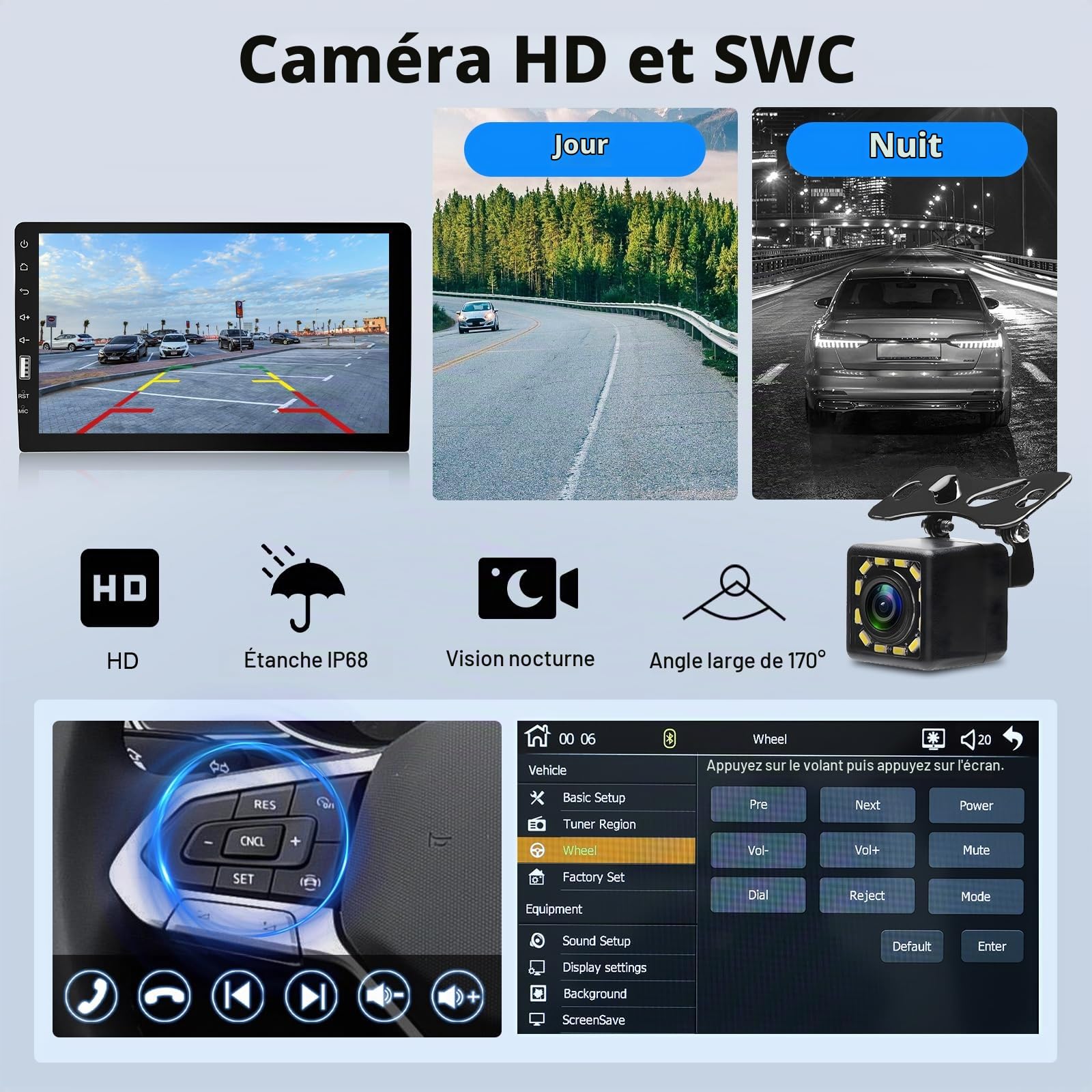 vechtel-autoradio-1-din-9-pouces-tactile-carplay-cam-ra-recul image 5
