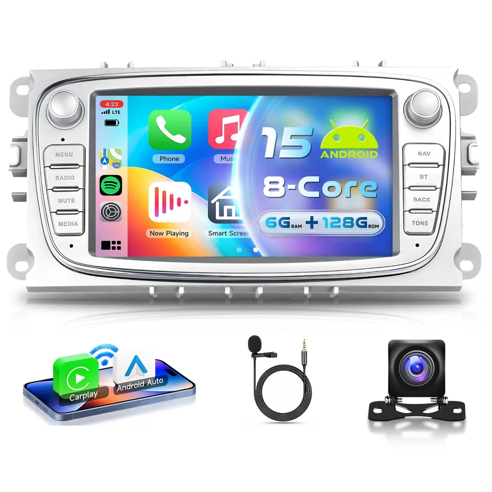 vechtel-autoradio-ford-focus-mondeo-7-6-128g-carplay image 1