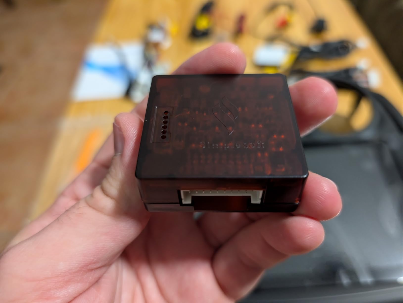 Tactile fluide