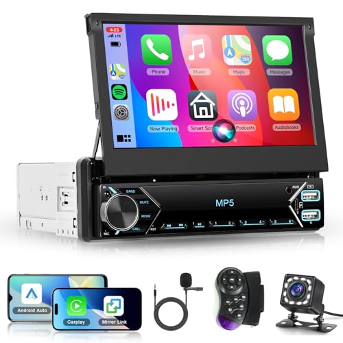 podofo-android-car-radio-autoradio-1-din-7-r-tractable-cam-ra image 8