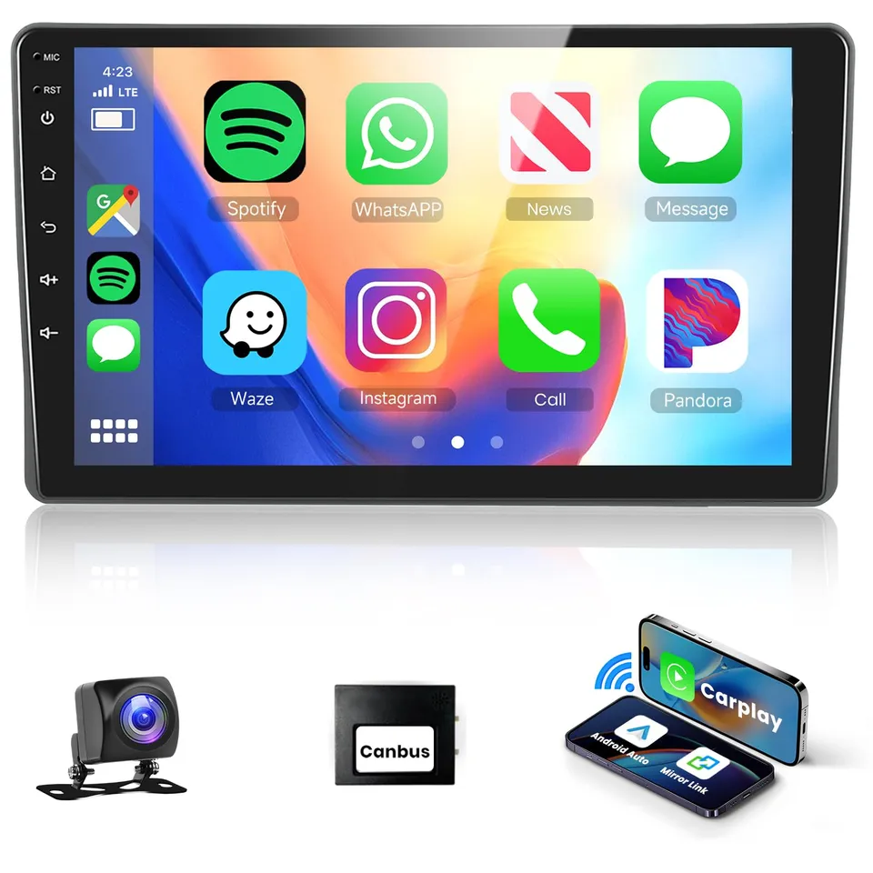 podofo-android-car-radio-autoradio-9-panda-mirror-link-cam-ra image 1