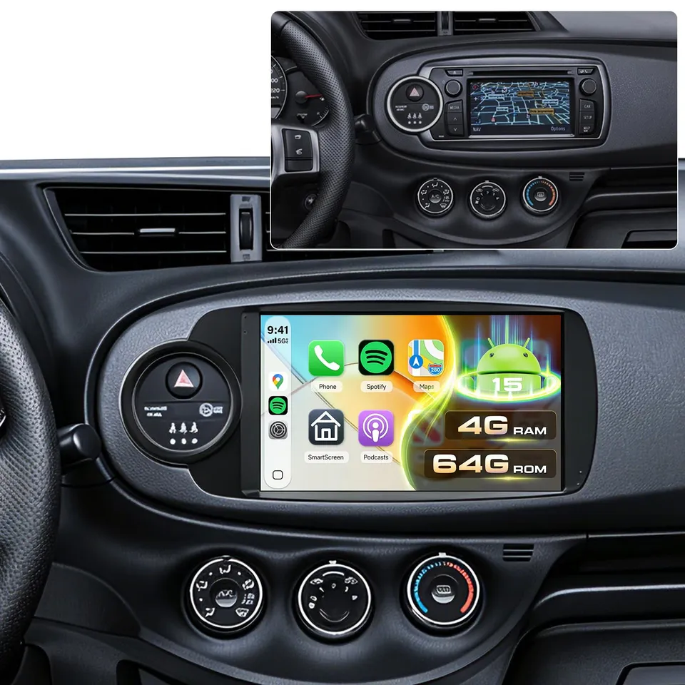 vechtel-autoradio-toyota-yaris-2012-2017-9-4g-64g-sans-fil image 1
