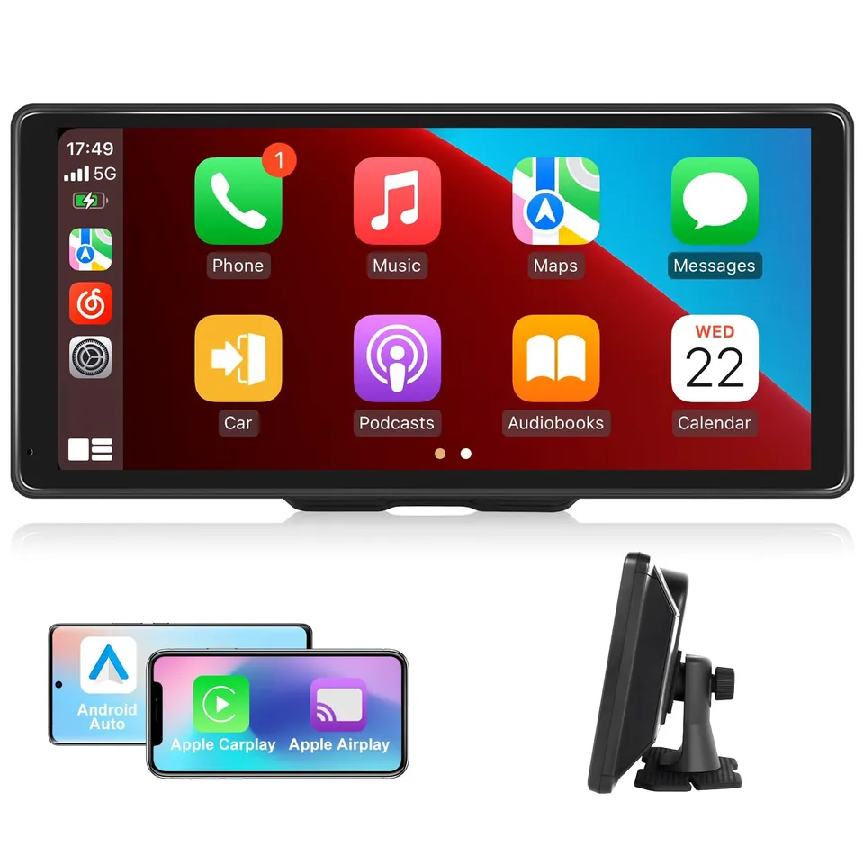 podofo-portable-carplay-screen-10-36-pouces-carplay-sans-fil image 1