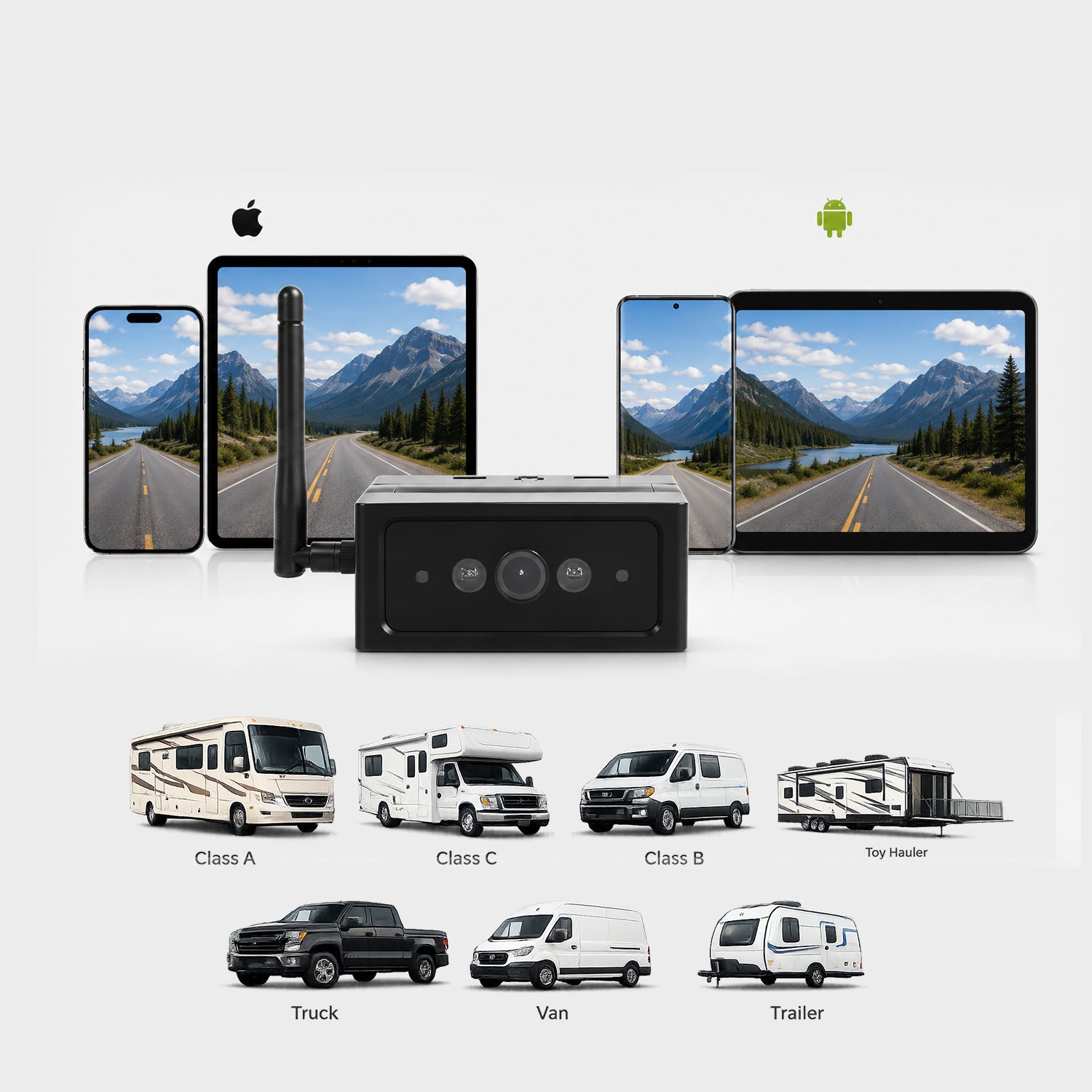 auto-vox-s4w-cam-ra-de-recul-wifi-magn-tique-solaire-iphone image 7