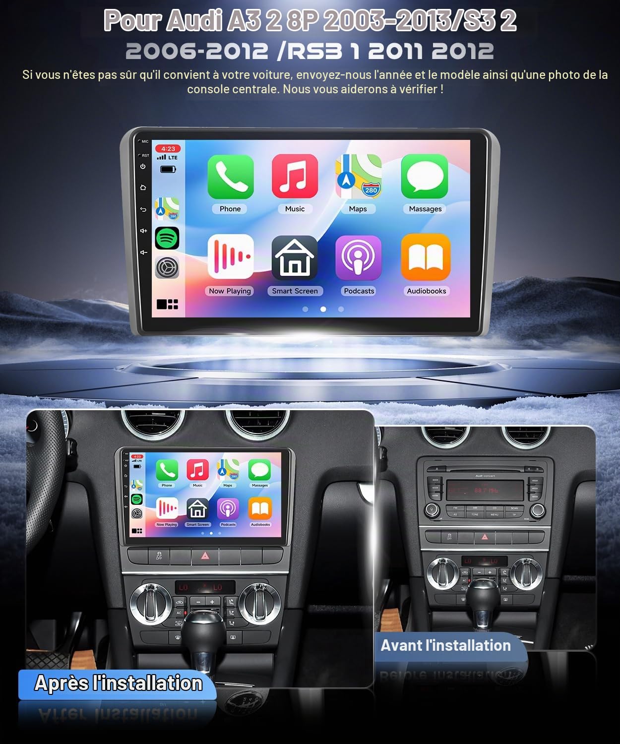 vechtel-autoradio-audi-a3-2003-2012-9-pouces-android-4-64go image 2