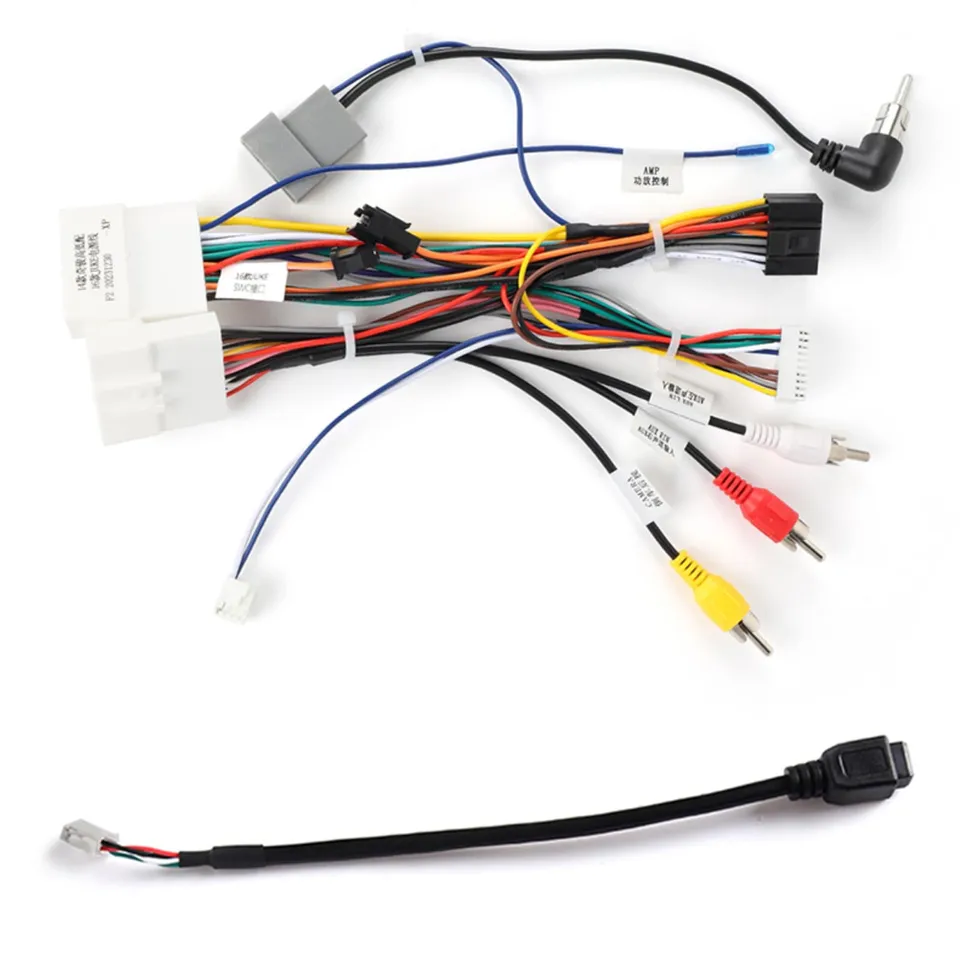 vechtel-qashqai-j10-2006-2016-cordon-alimentation-autoradio-noir image 1