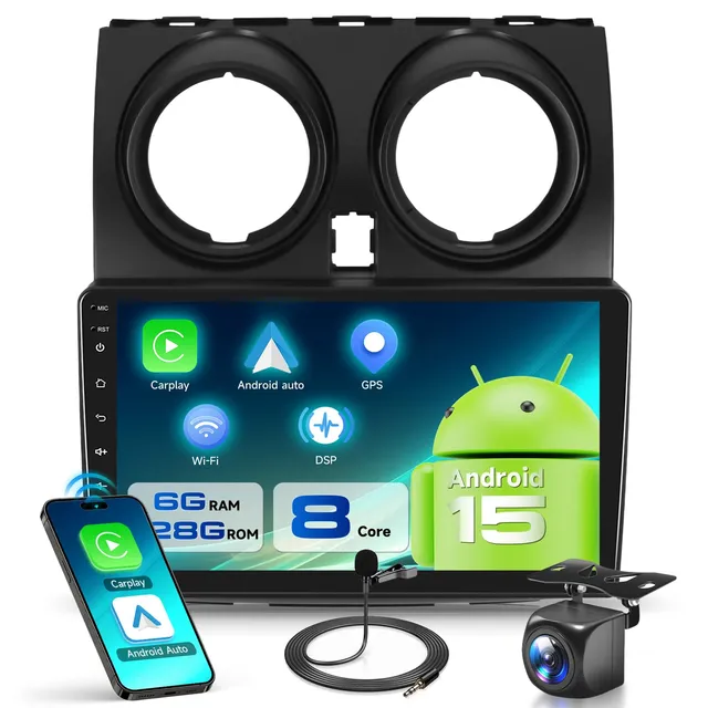vechtel-qashqai-j10-autoradio-9-pouces-6-128g-android-15 image 1