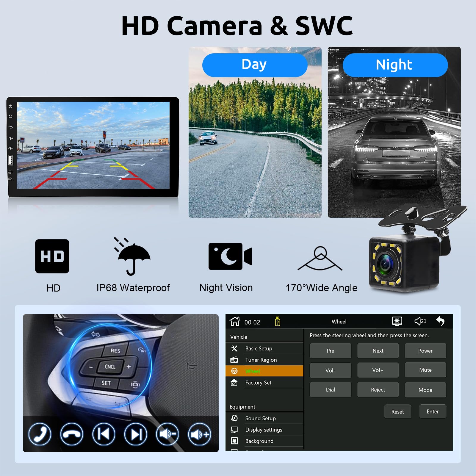 vechtel-1-din-9-pouces-hd-autoradio-tactile-carplay-sans-fil image 5