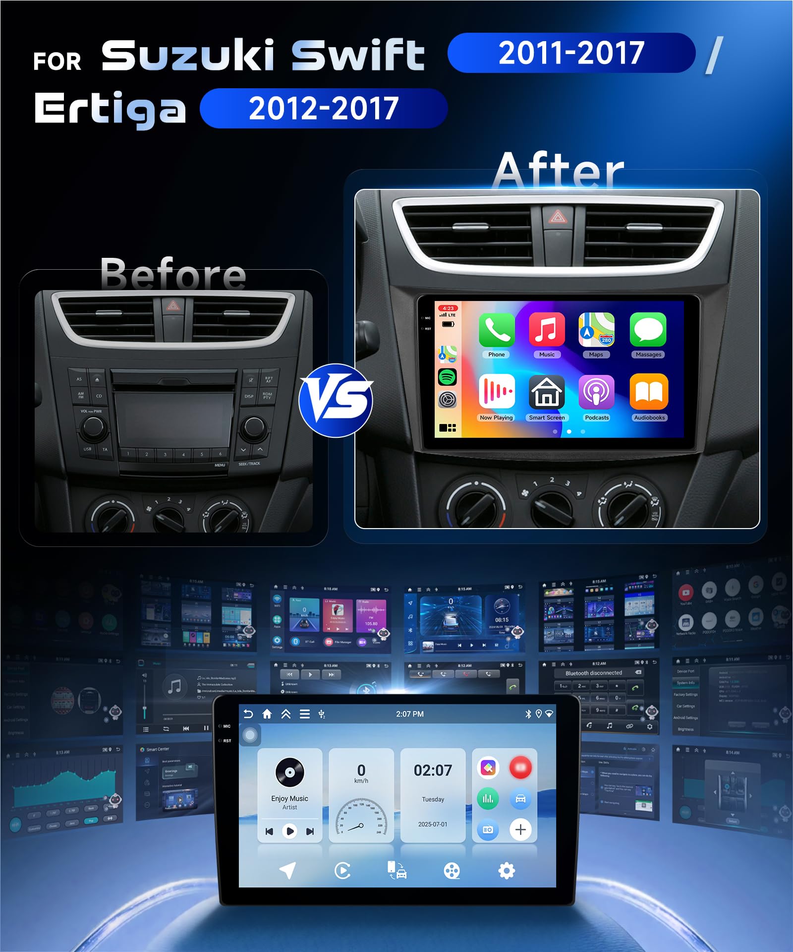 vechtel-4g-128g-autoradio-swift-2011-2017-ertiga-9-pouces image 2