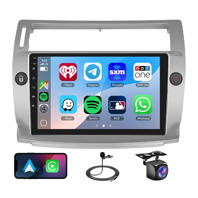 podofo-android-car-radio-c4-2004-2009-9-autoradio-2g-64g image 1