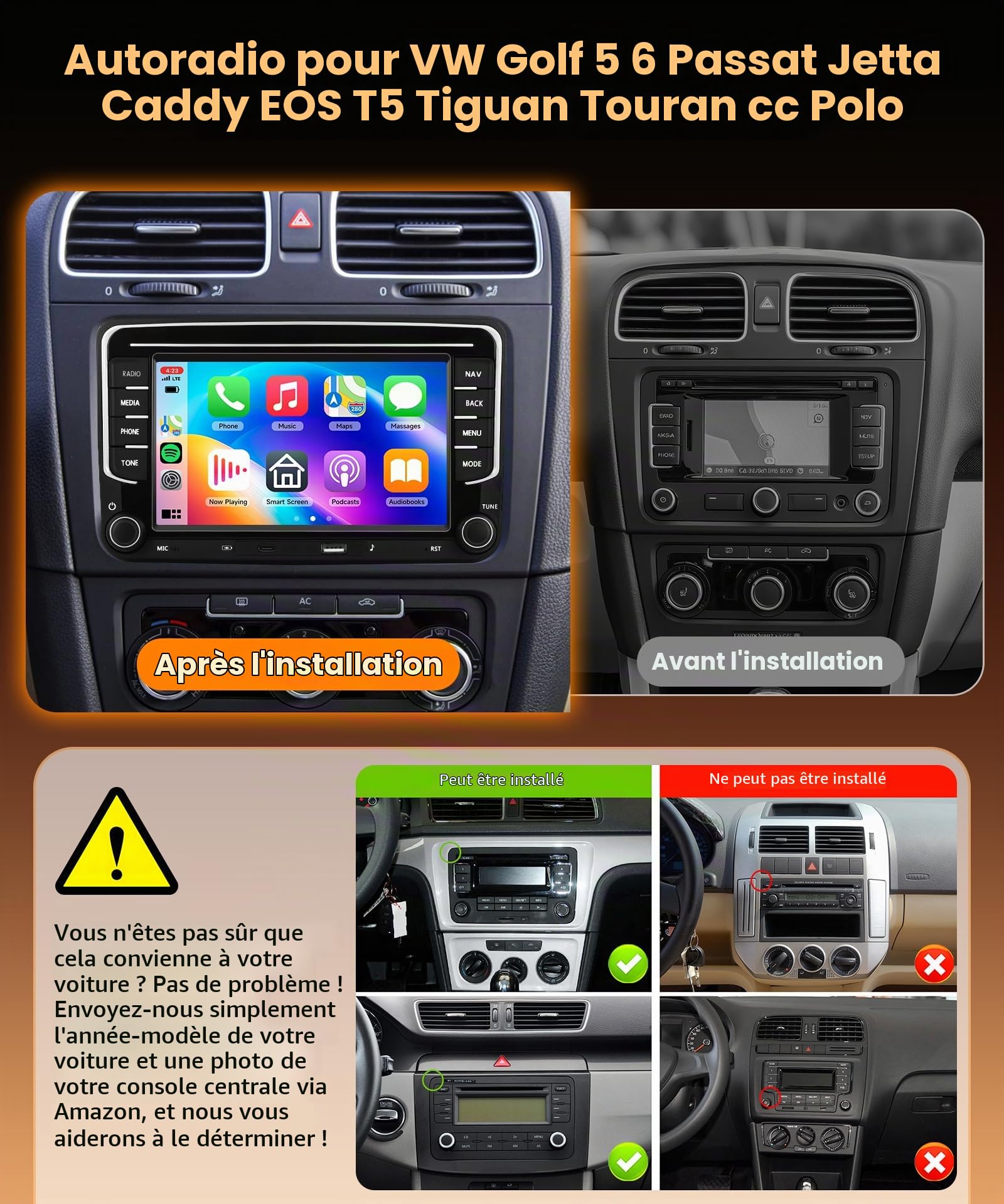 vechtel-autoradio-vw-golf-5-6-7-android-15-6-128go image 2