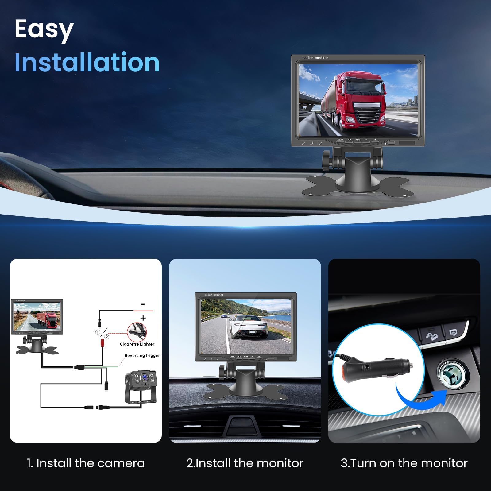 vechtel-cam-ra-de-recul-et-cran-kit-7p-double-cam-ra-1080p image 3