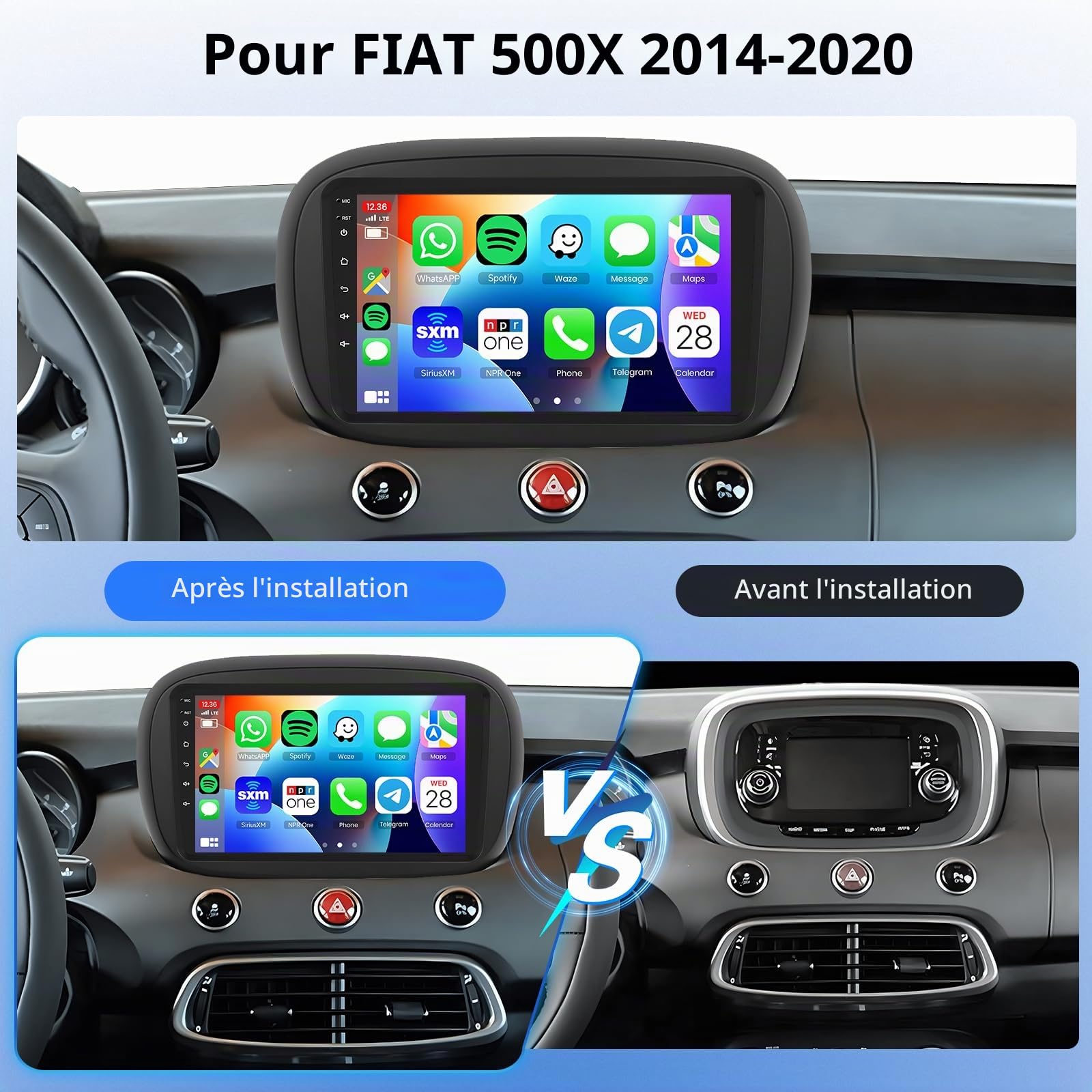 vechtel-fiat-500x-autoradio-9-2-64go-carplay-2014-2020 image 2