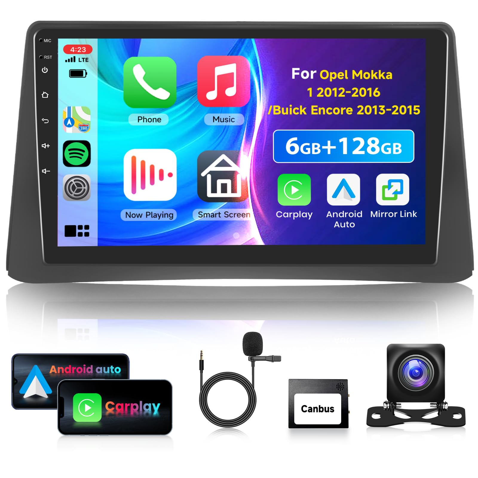 vechtel-autoradio-sp-cifique-v-hicule-mokka-autoradio-4g-64g-dsp image 8