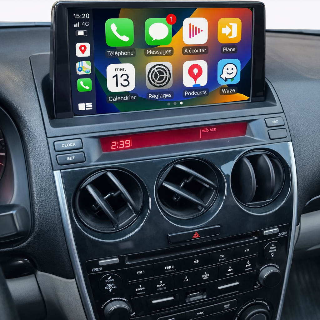 my-carpplay-autoradio-carplay-mazda-6-2002-2008-pack-optimal image 1