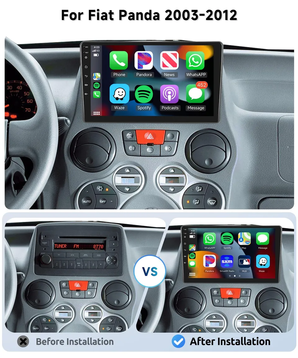 vechtel-autoradio-fiat-panda-2003-2012-9-pouces-4-64go-carplay image 1