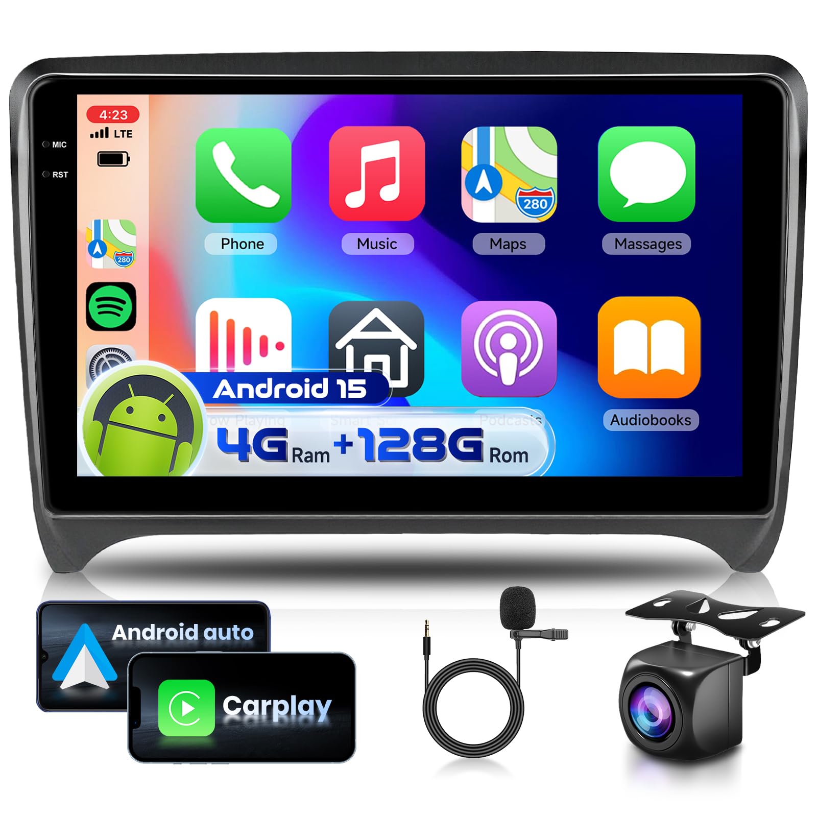 vechtel-autoradio-audi-tt-2006-2014-9-pouces-android-15-carplay image 1