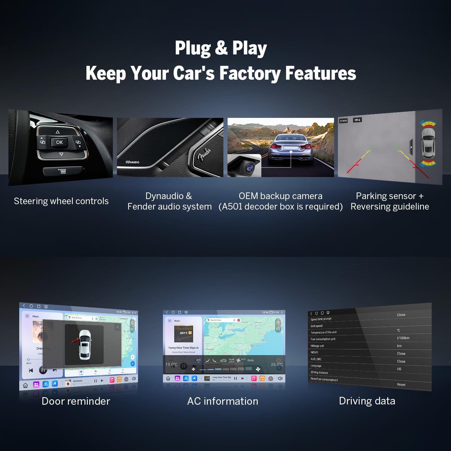 eonon-vehicle-specific-gps-vwx6s-pro-autoradio-9-pouces-golf-8-128go image 6
