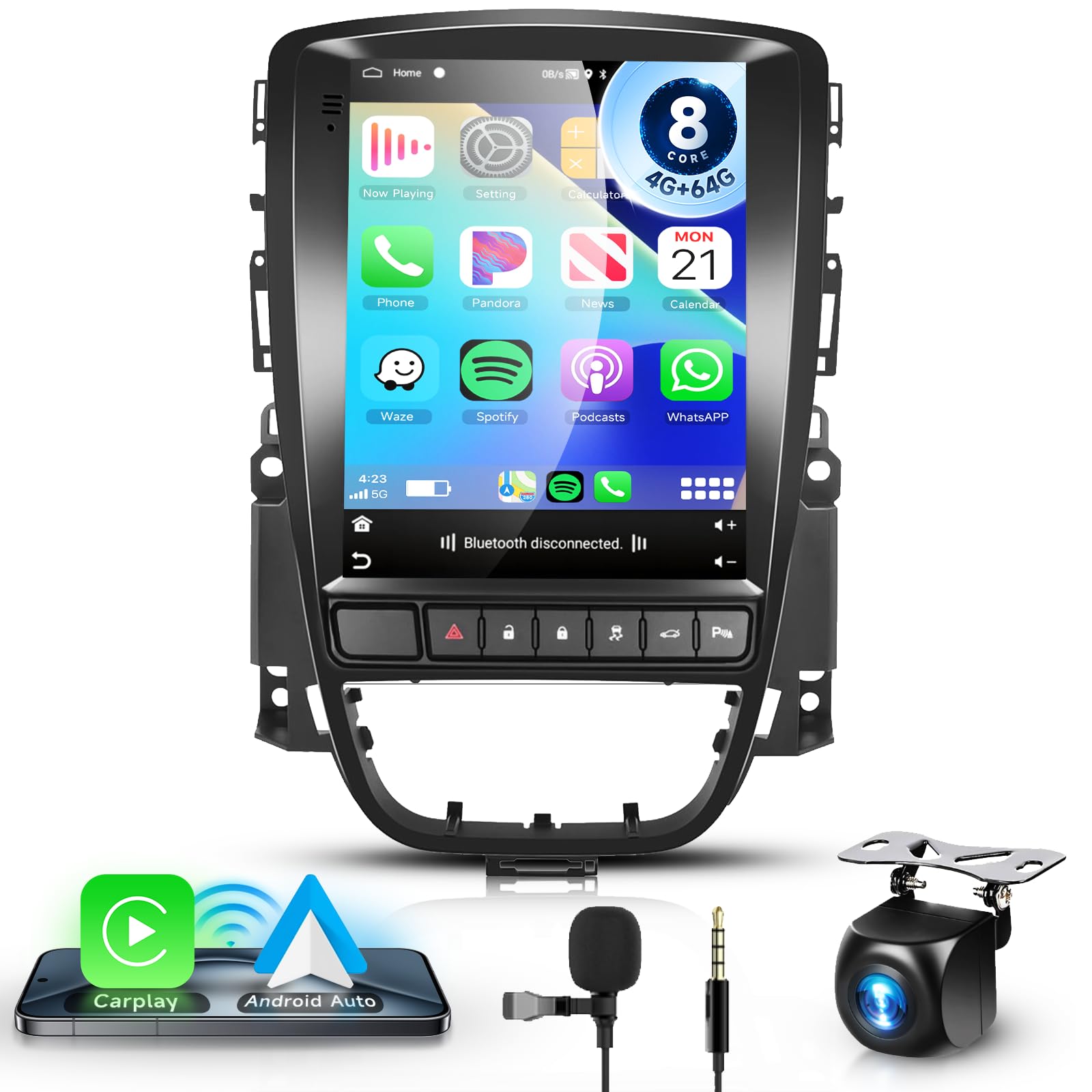 vechtel-autoradio-sp-cifique-autoradio-9-7-pouces-astra-j-4-64g-carplay image 1