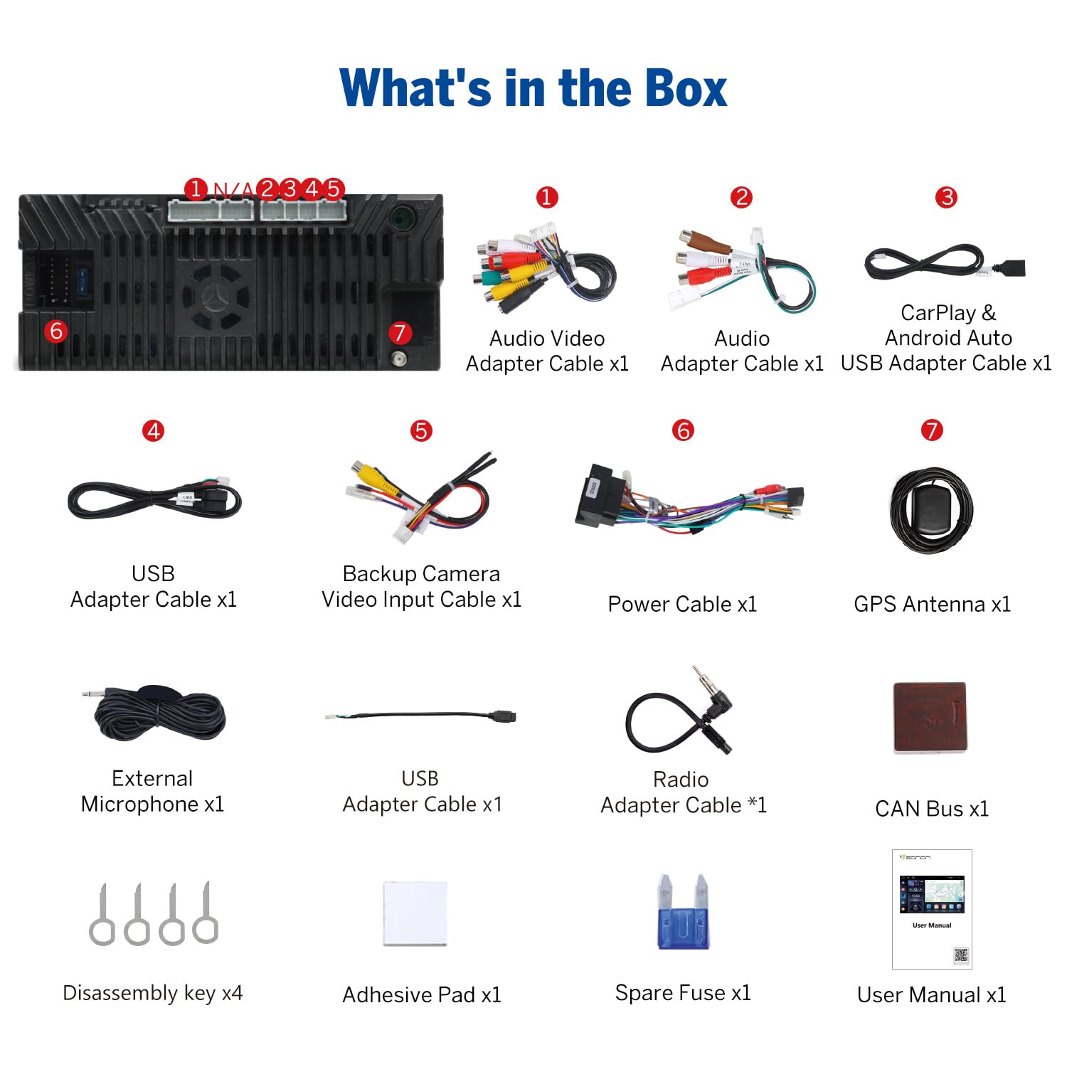 eonon-fdx7-ford-focus-fiesta-autoradio-7-3-32g-carplay image 7
