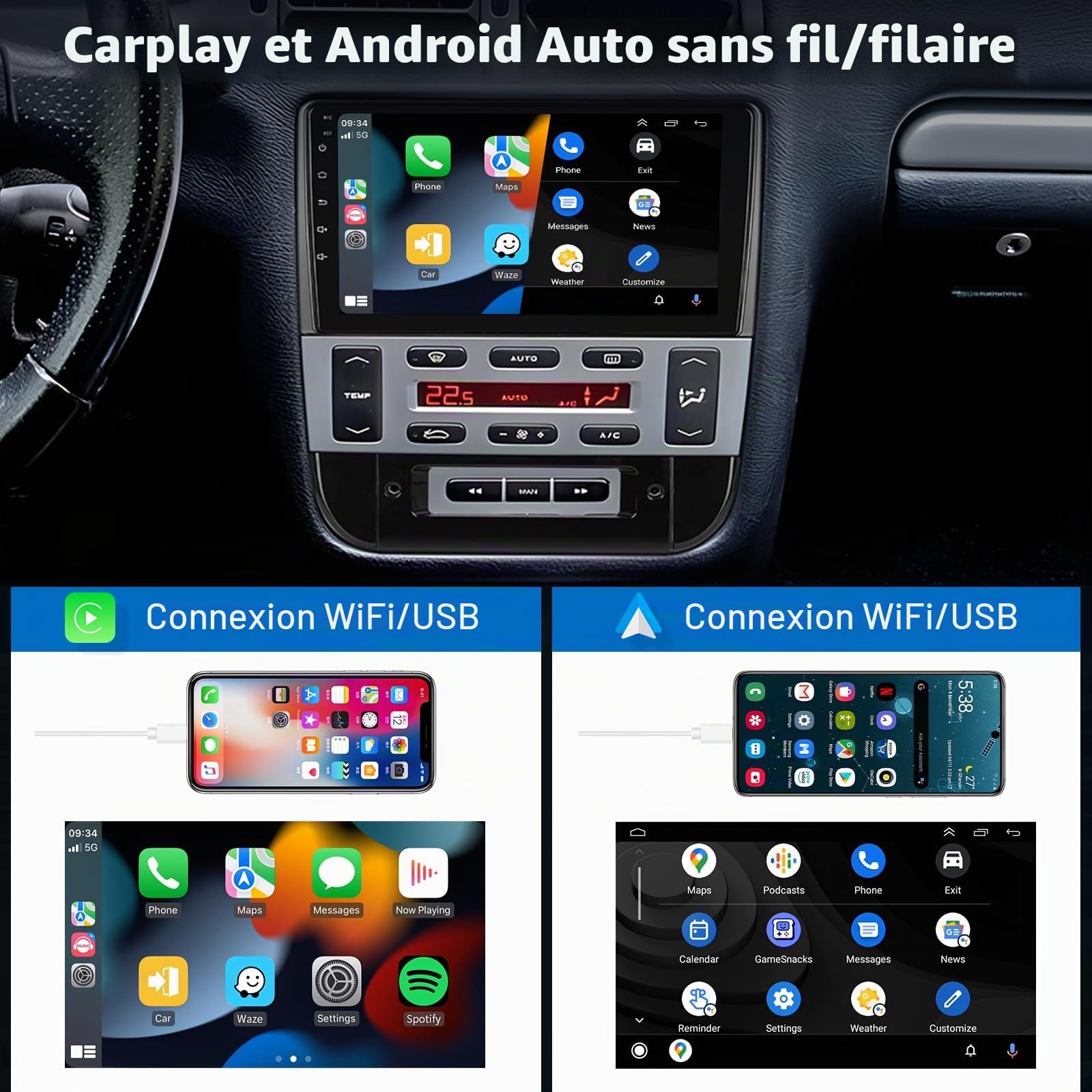 podofo-android-car-radio-406-autoradio-9-pouces-2-64g-ips image 3