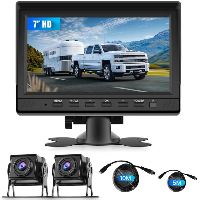 vechtel-cam-ra-de-recul-7-pouces-kit-2-cam-ras-dvr-ip68 image 1