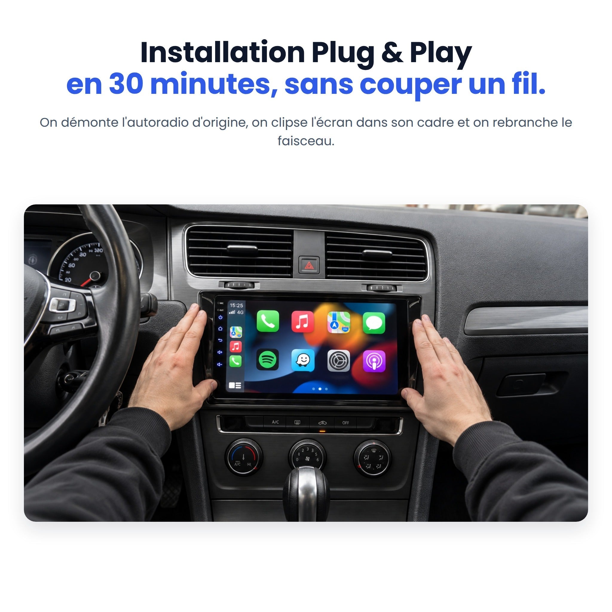 my-carpplay-golf-7-2013-2017-autoradio-carplay-sans-fil-optimal image 4