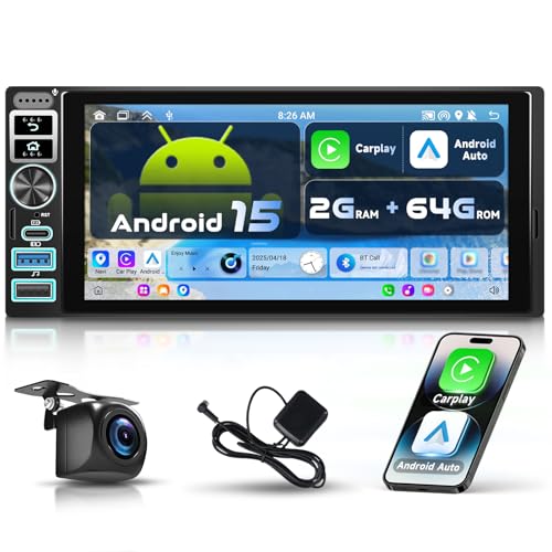 vechtel-autoradio-1-din-6-9-android-15-2-64go-cam-ra image 8