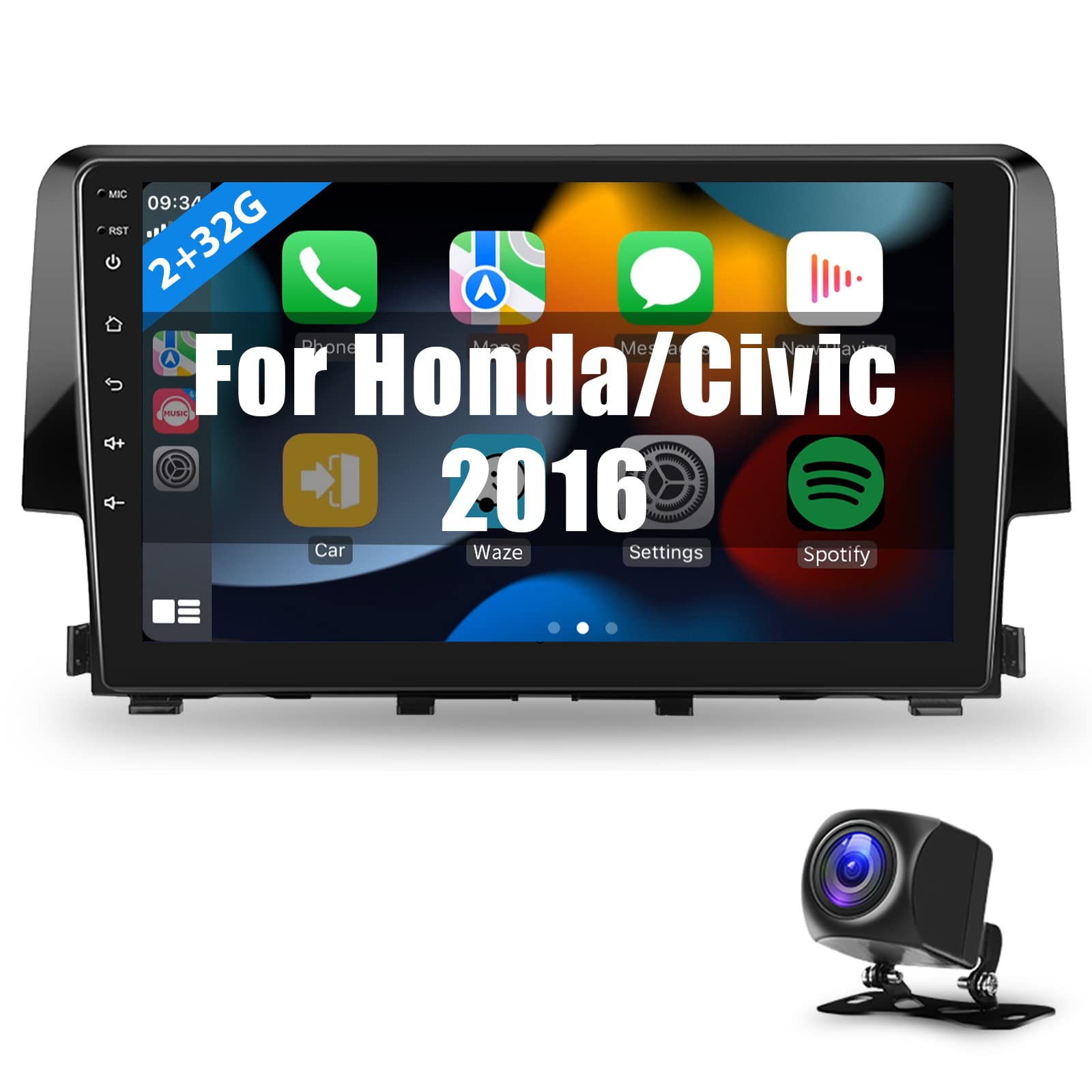 podofo-android-autoradio-gps-civic-2016-9-2-32g-carplay image 1