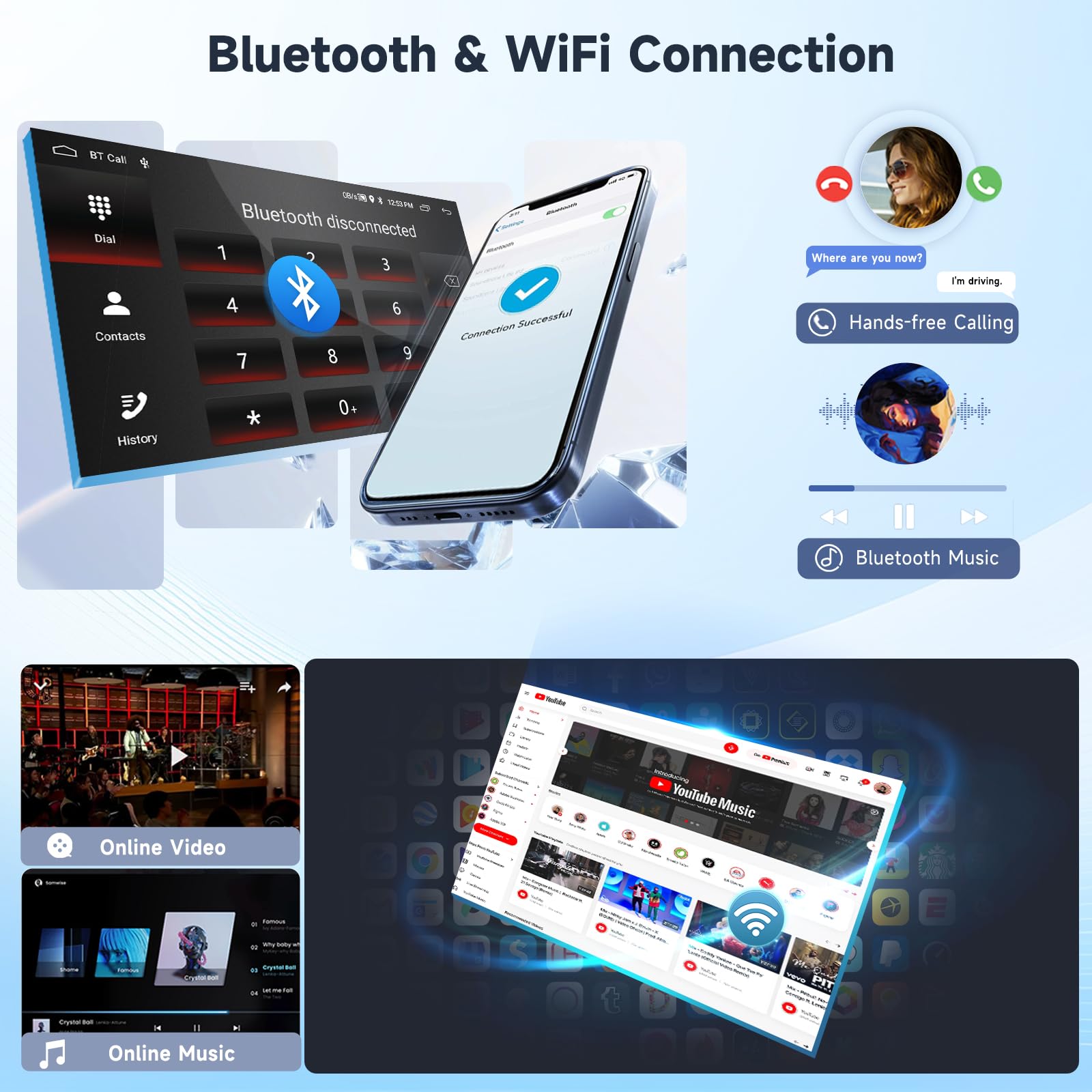 podofo-android-car-radio-autoradio-punto-7-1-32g-mirrorlink image 4