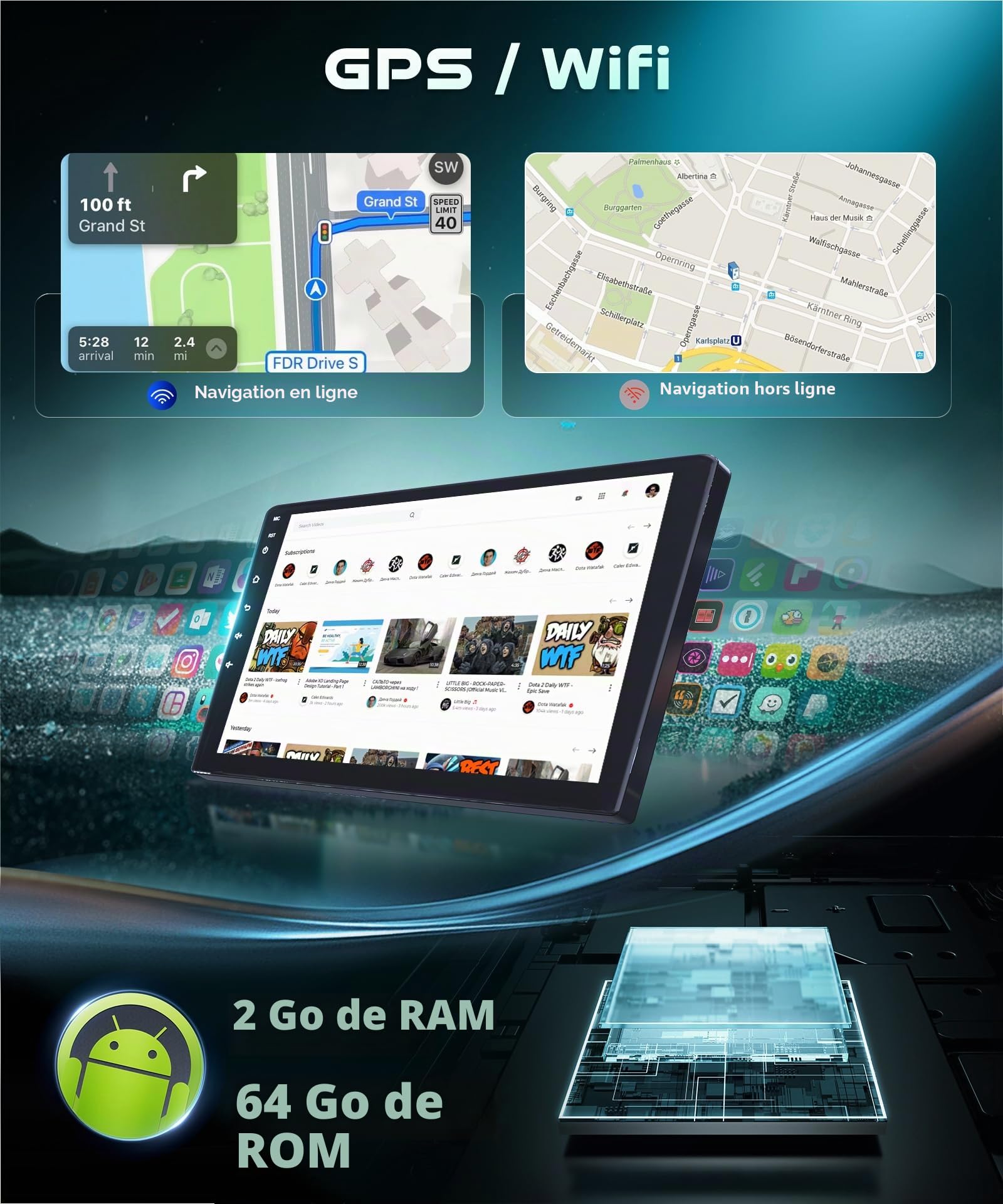vechtel-a4-2002-2008-9-autoradio-android-2-64-go-carplay image 4