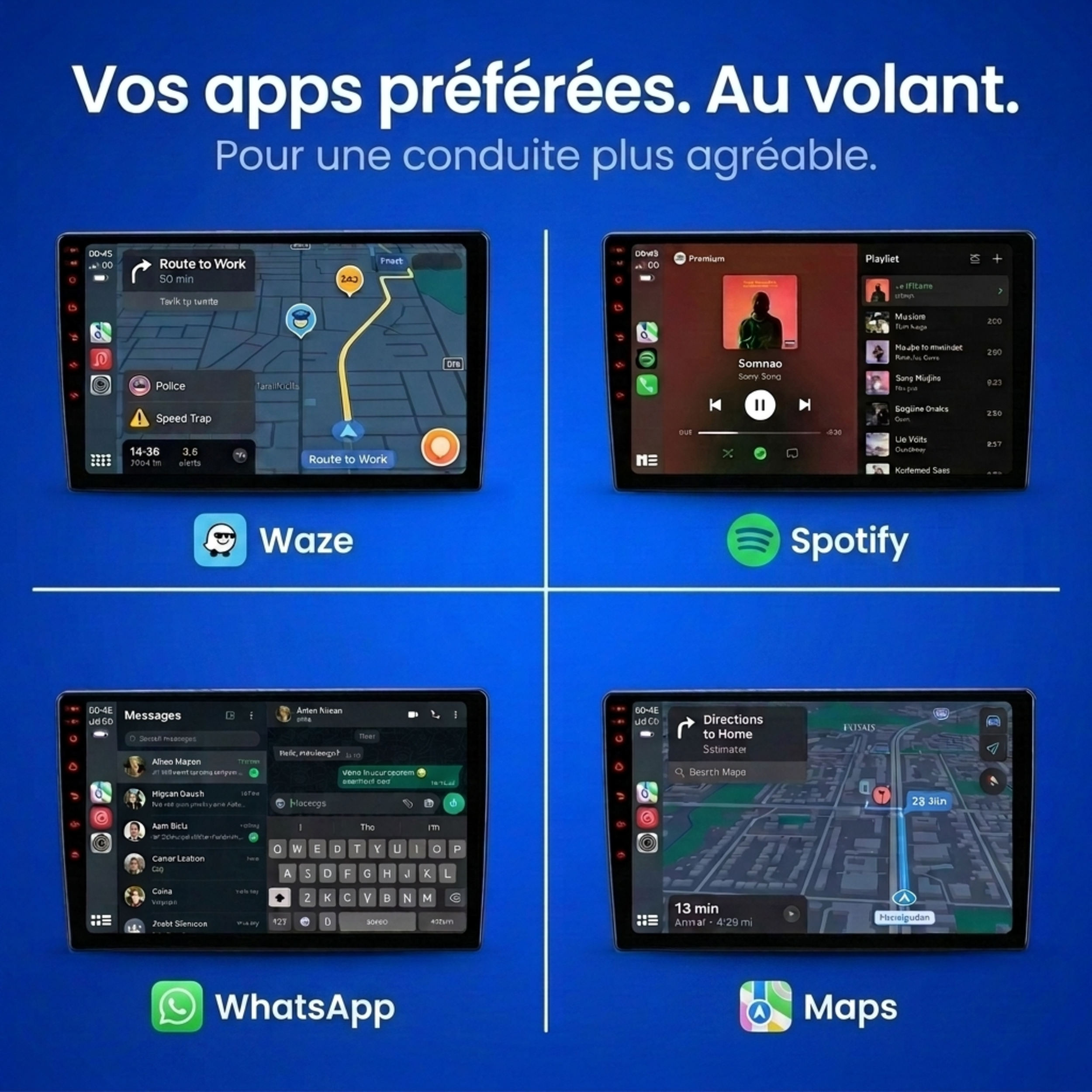 my-carpplay-octavia-3-2013-18-autoradio-carplay-sans-fil-optimal image 2