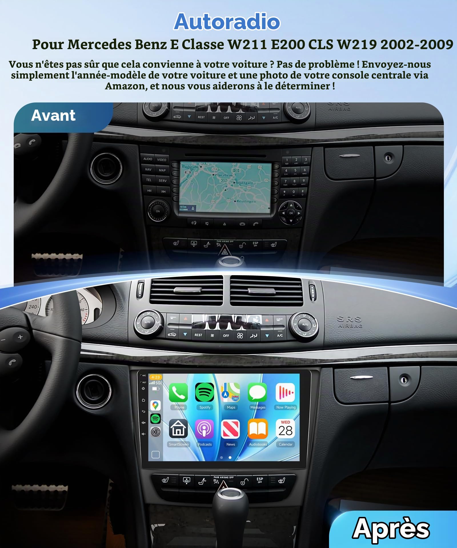 vechtel-autoradio-classe-e-w211-05-08-9-8-c-urs-4-64go image 2