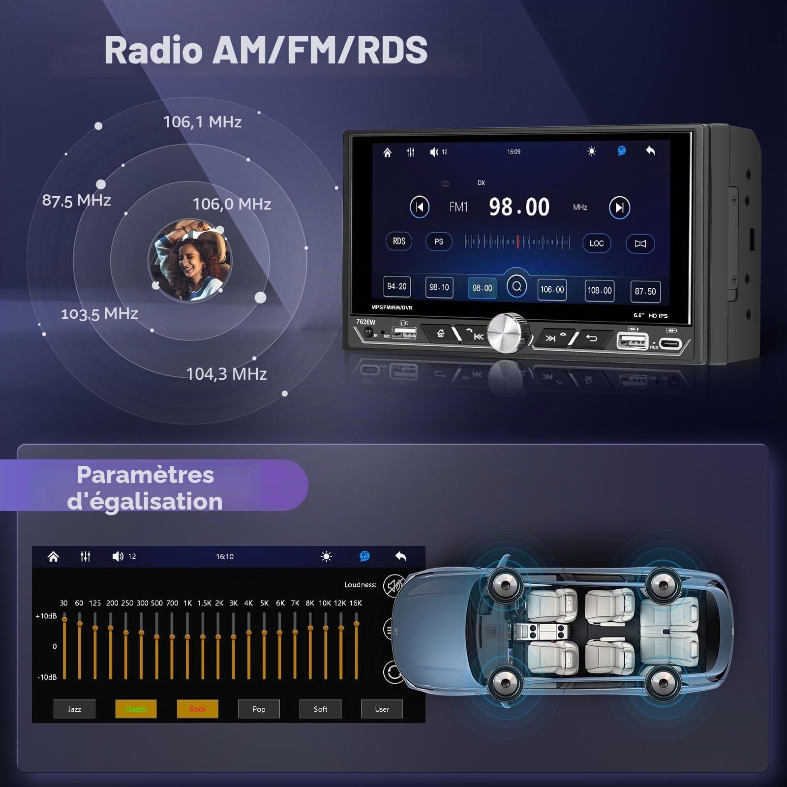 vechtel-autoradio-2-din-6-8-pouces-carplay-sans-fil-cam-ra-recul image 6