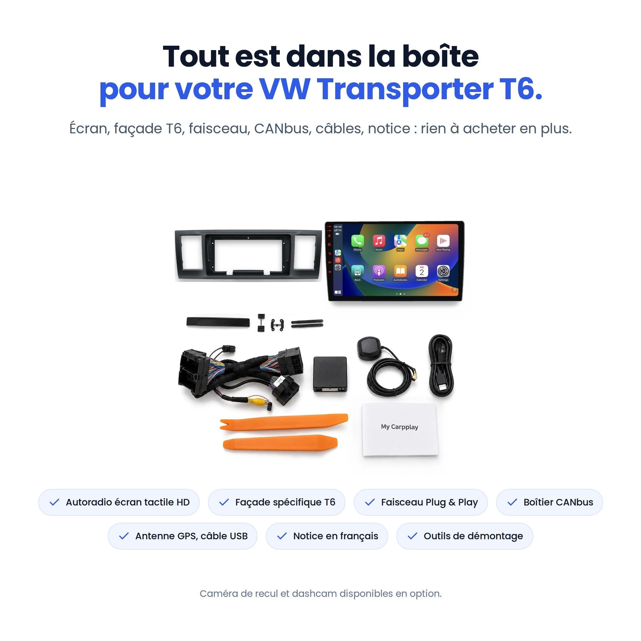 my-carpplay-transporter-t6-2015-2021-autoradio-carplay-optimal image 7
