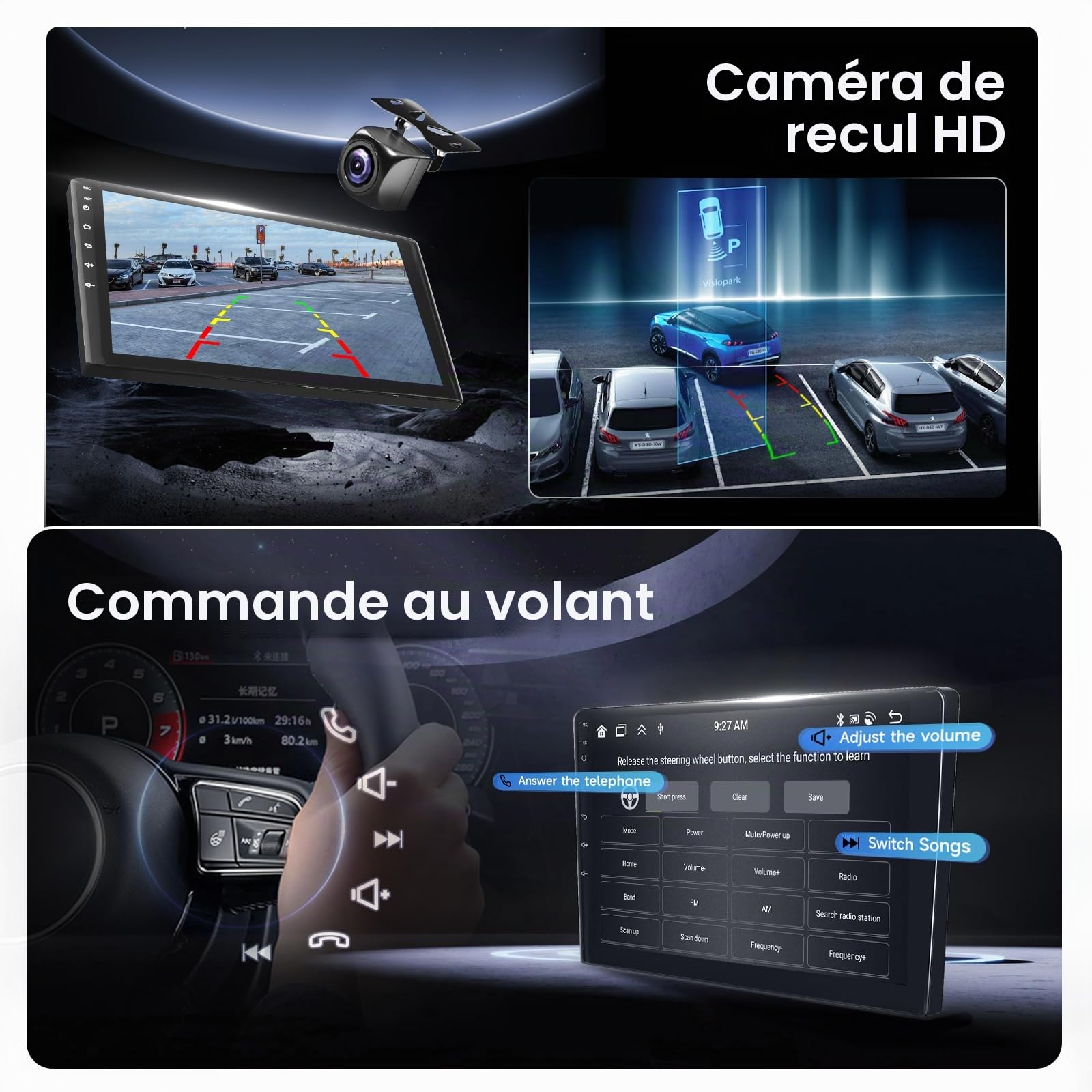 podofo-android-car-radio-9-pouces-peugeot-308-autoradio-6-128g image 6