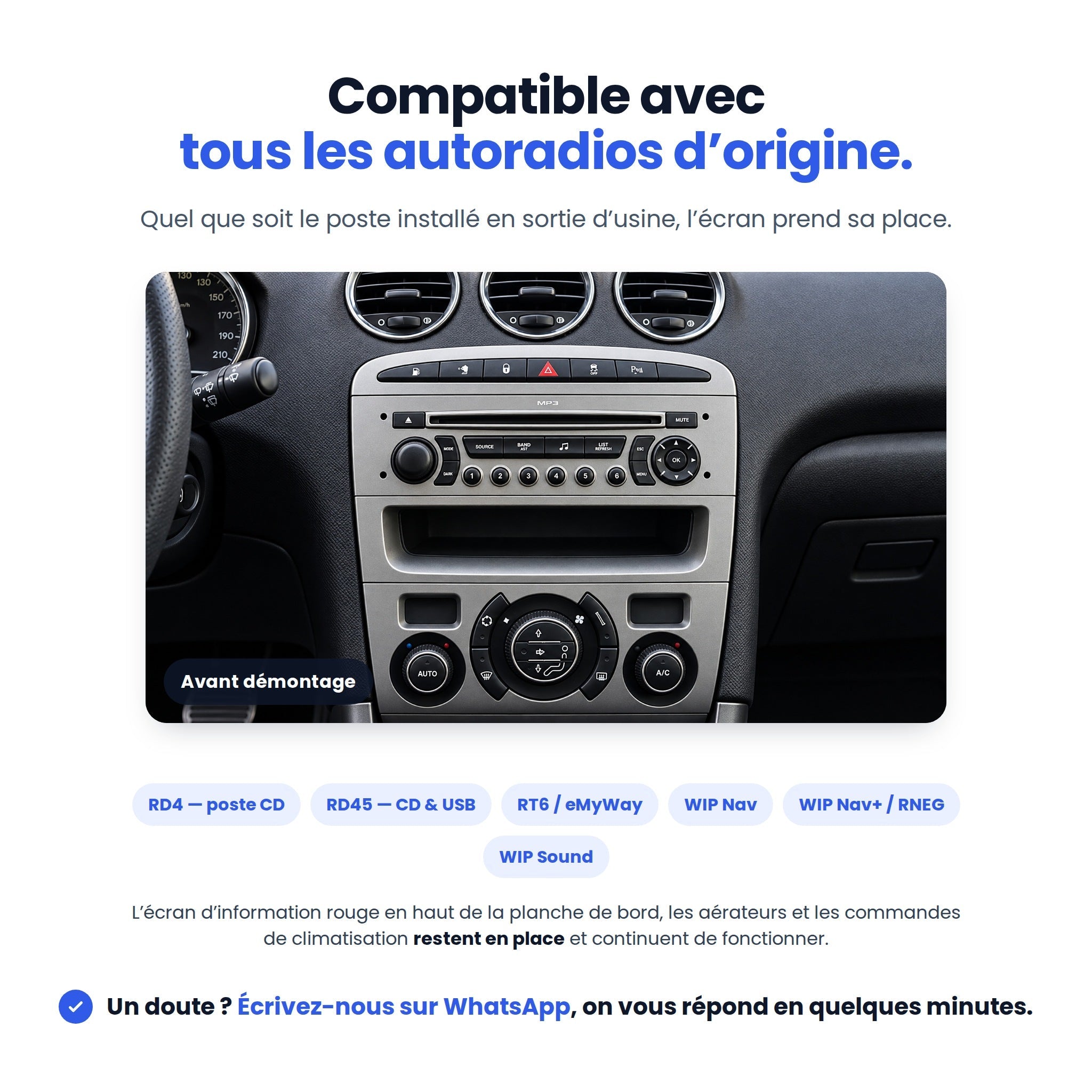 my-carpplay-peugeot-308-sw-autoradio-carplay-pack-optimal-sans-fil image 3