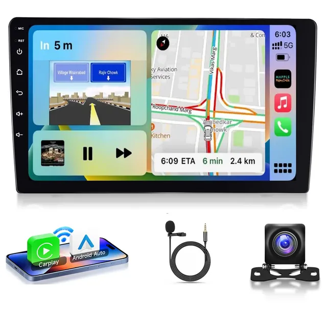 vechtel-autoradio-2-din-autoradio-10-1-pouces-android-13-carplay-2-64g image 1