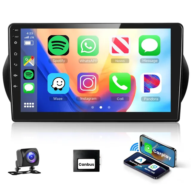 podofo-android-car-radio-nemo-bipper-fiorino-10-1-pouces-2go-64go image 1