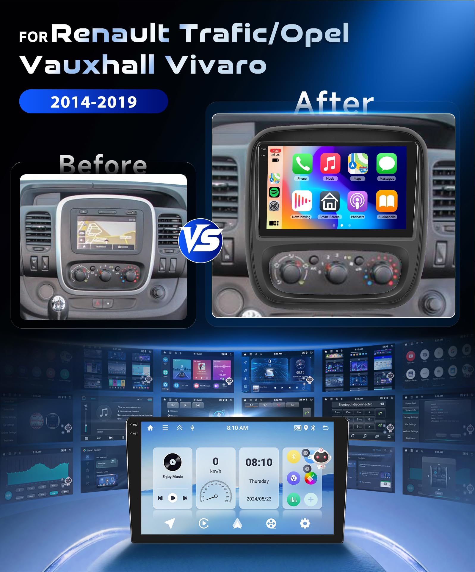 vechtel-autoradio-trafic-vivaro-9-4-128go-carplay-sans-fil image 2